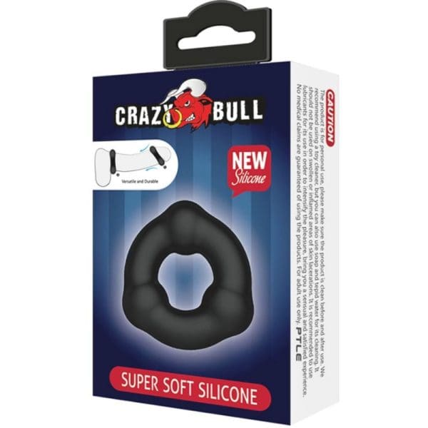 CRAZY BULL - SUPER SOFT SILICONE RING WITH NODULES 5